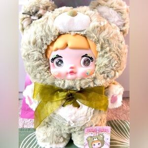 <Authentic>NOMMI 400% Good Night Bear Plush Series Blind Box
